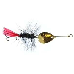 Joe's Flies Short Striker 8 Black Wooly Worm