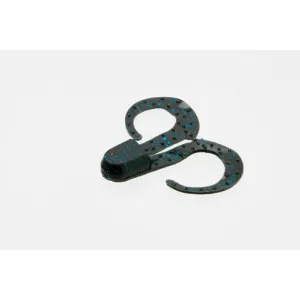Zoom Swimmin Chunk 3'' Black Blue Glit 10pk