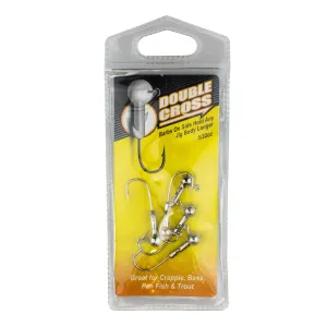 Leland CrappieMagnet DblCros 1/32 oz Nickel 5pk