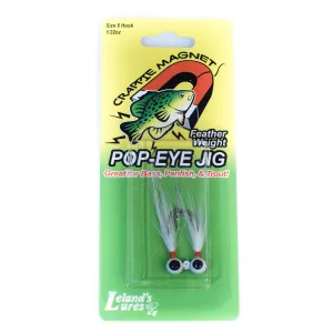 Leland Popeye Jig White 1/32oz 2pk