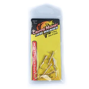 Leland CrappieMagnet Replace 1/16 oz Gold 5pk