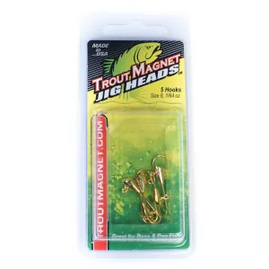 Leland Trout Magnet Replace Gold 1/64oz 5pk