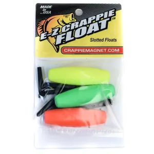 Leland Crappie Float Green/Red/Yellow 2'' 3pk