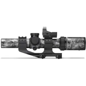 REFURBISHED Burris SkullTac Rifle Scope Combo w/FastFire III, AR-P.E.P.R. Mount - 1-4x24mm Ballistic CQ 5.56 Camo