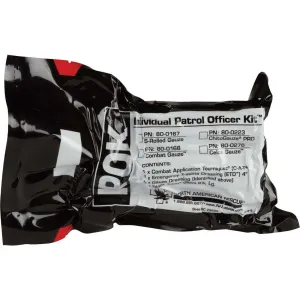 North American Rescue Individual Patrol Officer Kit (IPOK)  Medical Kit 80-0167