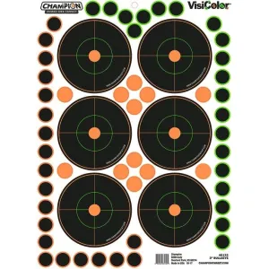 3" BULLS EYE 5PK W/150 PASTORS