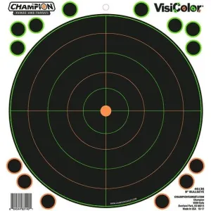8" BULLS EYE 5PK W/40 PASTORS