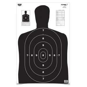 Birchwood Casey Eze-Scorer BC-27 Black Paper Target - 23"x35" 5/ct