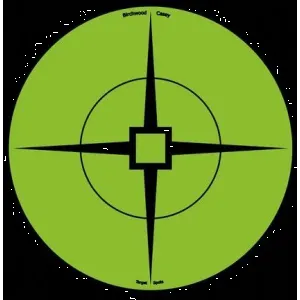 Birchwood Casey Targets 6" Green Target Spots 10/ct