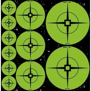Birchwood Casey Targets Assorted Green Targets 60" (1)/30" (2)/20" (3)