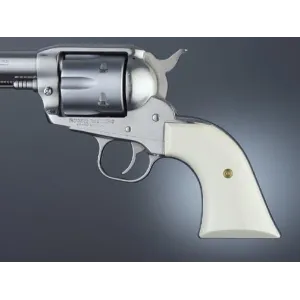 Hogue Grips Ruger Blackhawk/Vaquero Ivory Polymer Cowboy Panels