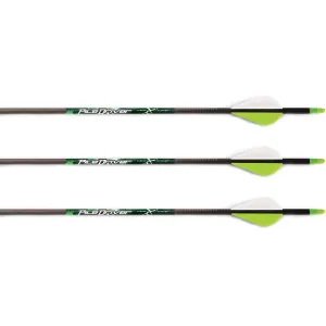 Carbon Express PileDriver Crossbow Bolts, 20" - 3pk Lighted Nock