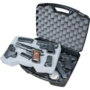 MTM Snap-Latch Four 4 Pistol Case for Up to 8" Barrel - Black