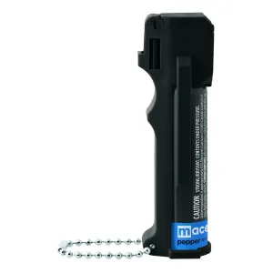 Mace Pepper Spray Triple Action Police Model 12' Range - Black
