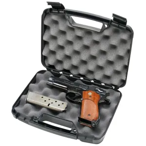 MTM Snap-Latch Single Pistol Case for Up to 6" Barrels - Black
