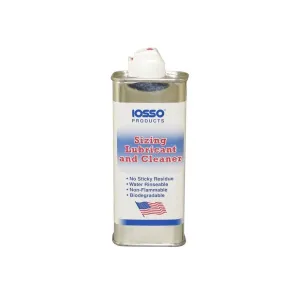 Iosso Sizing Lube & Cleaner - 4 oz.
