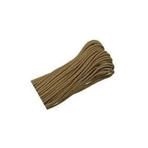 Mero 550 Paracord - 100' 550 lb Brown Coyote