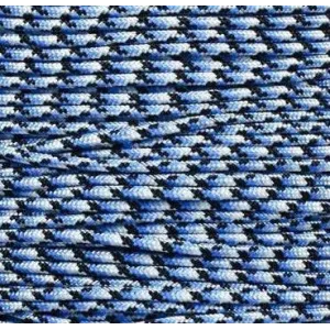 Mero 550 Paracord - 100' 550 lb Blue Snake Camo
