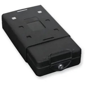 Bulldog Car/Personal Handgun Safe with Key Lock Mounting Bracket and Cable