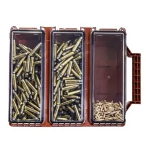 Berrys Ammo Can Tri-Can Utility Box - Red
