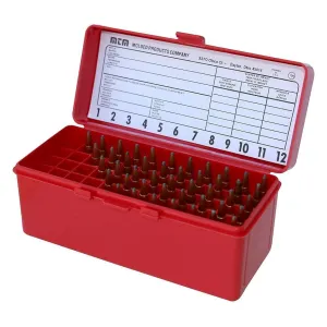 MTM Gun-Gard R-60 Series Rifle Ammo Box Red