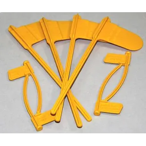 MTM CFP Pistol & Rifle Chamber Indicator Flags Yellow