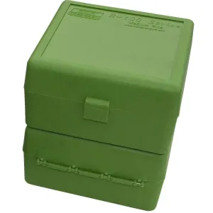 MTM Case-Gard RM100 Series Rifle Ammo Box 308 Win 100 Rounds Green