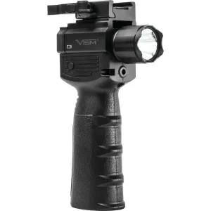 NcSTAR VISM Vertical Grip w/Strobe FlashLight & Red Laser Gen 2