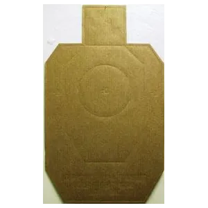Speedwell Official IDPA Targets Cardboard Target, 100/ct