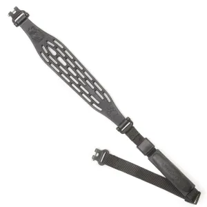 LIMBSAVER KODIAK-AIR RIFLE SLING, ADJ GRIP, QD SWIVELS -BLACK