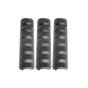 Troy Industries Troy Rail Cover, 6.2  - Black 3/ct