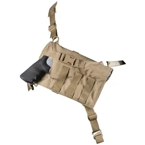 Viking Tactics Big Rig Chest Holster for Revolvers Coyote Tan