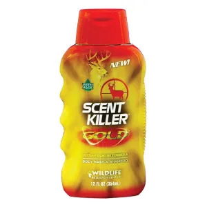 Wildlife Research Scent Killer Gold Body Wash & Shampoo 12 FL OZ