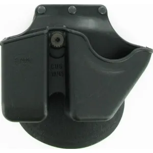 Fobus for Glock/H&K 10Mm/.45 Roto Handcuff/ Magazine Holster Paddle Double Stack