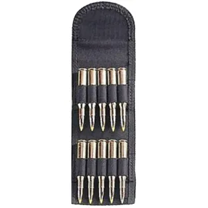 Uncle Mike's Plain Black Cartridge Carrier Folding Rifle