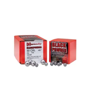 Hornady Muzzleloader Lead Round Balls 54 cal .520" 100/ct