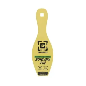 Caldwell AR500 1/4'' Rimfire/Handgun Bowling Pin Target Yellow