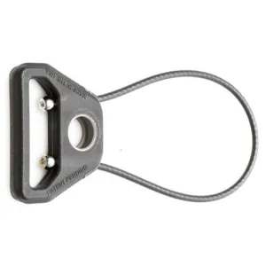 Blue Force Gear Molded Universal Wire Loop Sling Attachment Push Button 2.75" Black