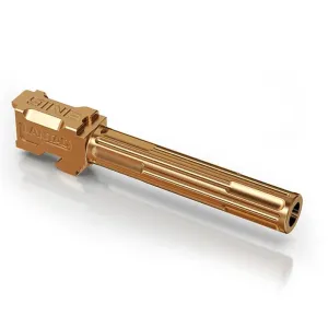 Lantac 9ine G17 Fluted Handgun Barrel Non Threaded Bronze
