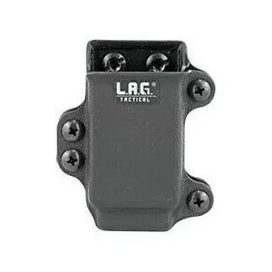 L.A.G. Tactical Single Pistol Magazine Carrier for Most Double Stack 45/10 Magazines