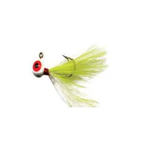 NotHead Feather Jig 1/64 Chart/White 2pk