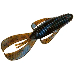 Strike King Rage Magnum Bug 4.5" Soft Bait Blue Craw with Red Flake 6pk
