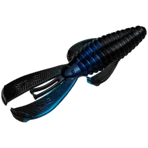 Strike King Rage Bug 4" Soft Bait Black Blue Swirl 7pk