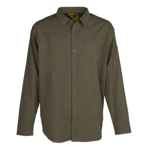 Browning Lightweight Button Down Long Sleeve Shirt Green 2XL