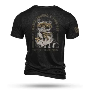 Nine Line Tactical Trash Panda Tri-Blend T-Shirt Black L