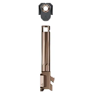 Radian Weapons Afterburner Compensator and Ramjet Barrel Combo for Glock 19 Gen 5 Bronze Barrel