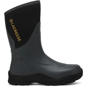 LaCrosse Alpha Agility Field Boot 12" Black/Gray Size 12