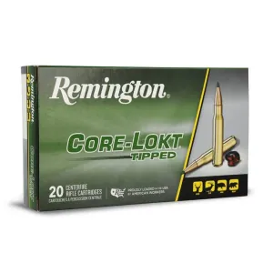 Remington Core-Lokt Tipped Rifle Ammunition 7mm PRC 175gr PT 3000 fps 20/ct