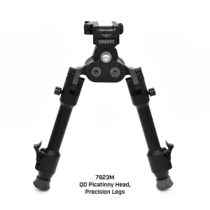 Warne Skyline Pro Bipod - QD Mount, Precision Legs
