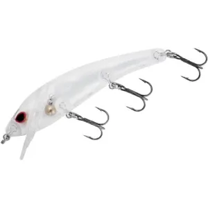 Cotton Cordell Suspending Ripplin' Red-Fin Jerkbait 4-1/2" 3/8 oz Clear/Red Ear